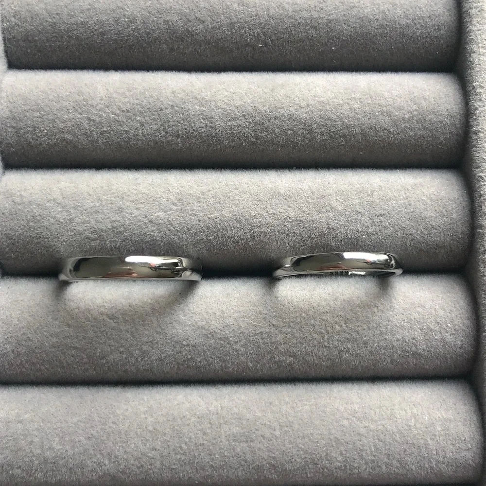 🌟🌟Silver Couple Rings - Picture 1 of 11
